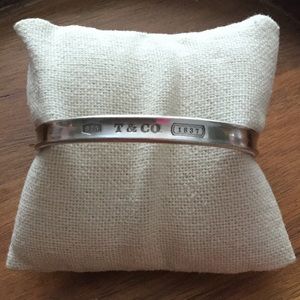 Tiffany & Co. 1837 Silver 925 Bangle Bracelet 1997